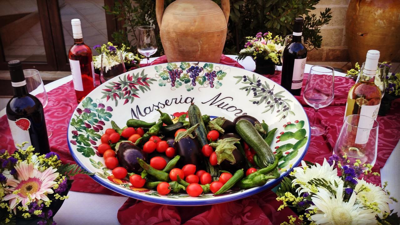 San Marzano di San Giuseppe Masseria Nuova旅馆 外观 照片